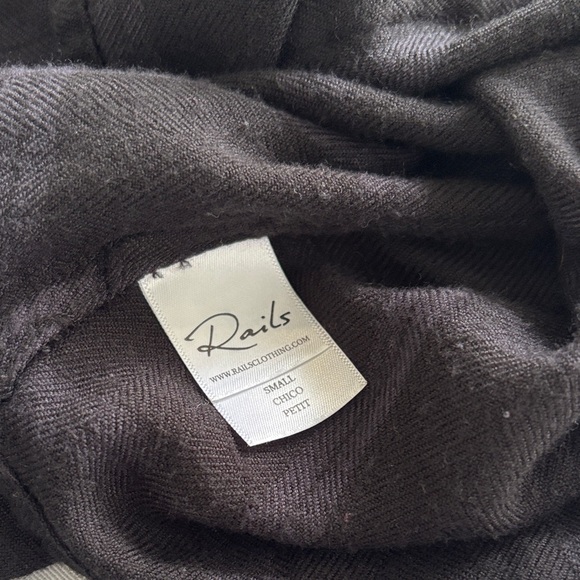 Rails Hunter Obsidian Dark Plaid Button Down Shirt - Picture 11 of 13